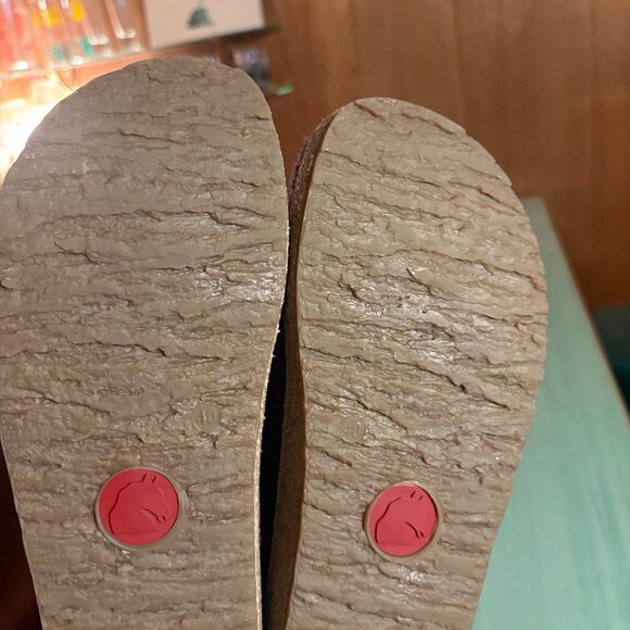 MINT Womens Haflinger Eggplant Grizzly GZ Wool Felt Clogs Size 40 / US 9 - Picture 9 of 11